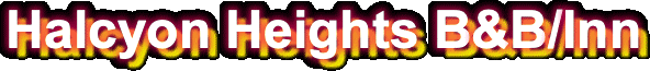 Halcyon Heights B&B/Inn