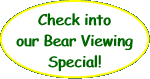 Check into our Bear Viewing