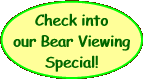 Check into our Bear Viewing