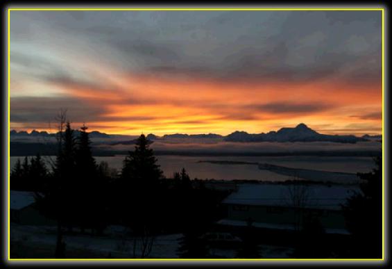 SunriseoverKachemakBayfromHalcyonHeightsHomerAlaska